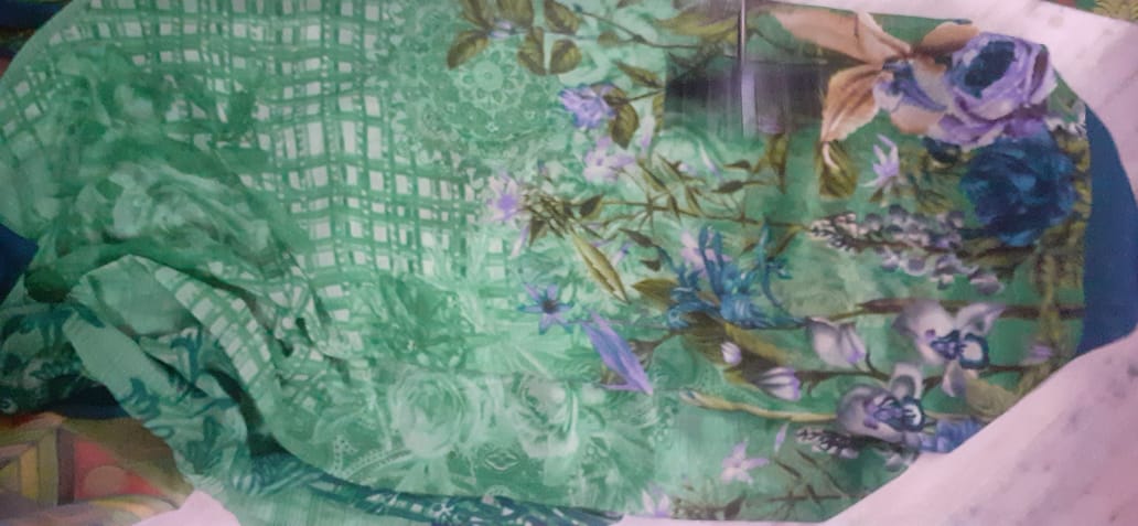 Green Silk Saree